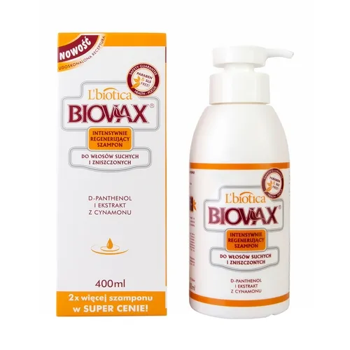 L'biotica Biovax Intensywnie regenerujący szampon do włosów suchych i zniszczonych - 2