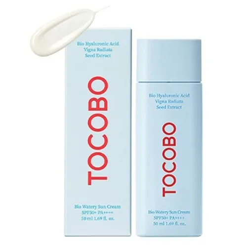 Tocobo Bio Watery Sun Cream SPF50+ PA++++ (Wegański krem ochronny)