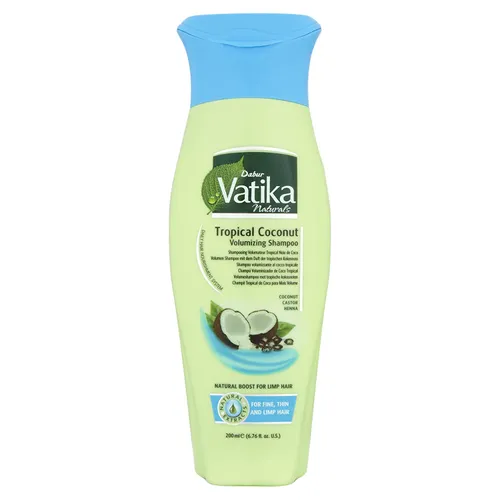 Dabur Vatika, Tropical Coconut Volumizing Shampoo (Szampon dodający włosom objętości) - 2