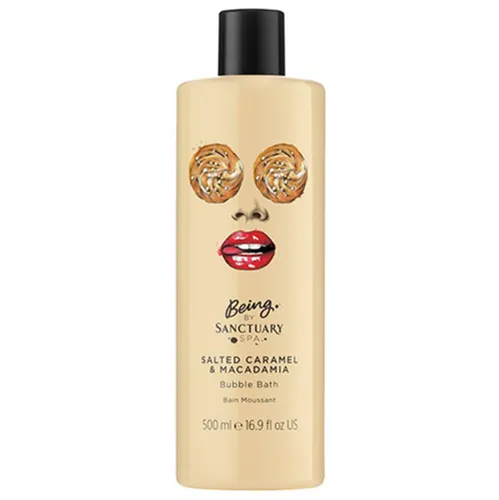 Being by Sanctuary Spa Salted Caramel & Macadamia Bubble Bath (Płyn do kąpieli `Karmel i olej makadamia`)