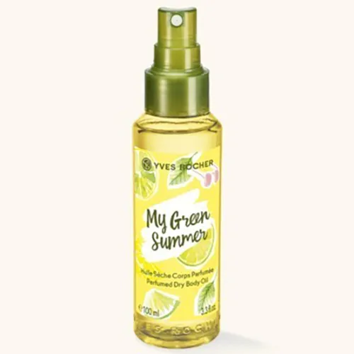 Yves Rocher My Green Summer, Huile Sèche Corps Parfumée (Perfumowany suchy olejek do ciała) - 1