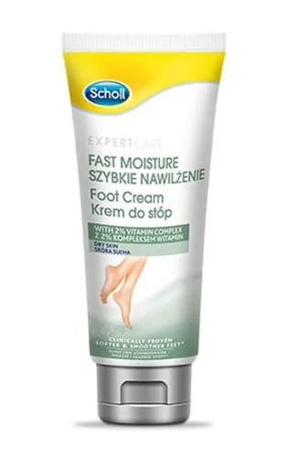 Scholl Fast Moisture, Krem do stóp `Szybkie nawilżenie`