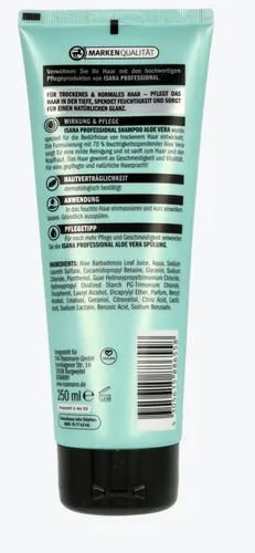 Isana Professional, Aloe Vera 70% Shampoo (Szampon do włosów z aloesem) - 2