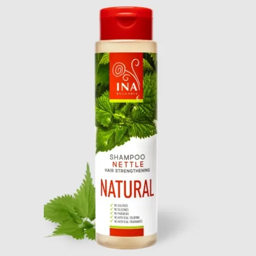 Ina Bulgaria Naturalny szampon pokrzywowy przeciw wypadaniu włosów