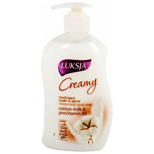 Luksja Creamy, Mydło w płynie `Bawełna` - 3
