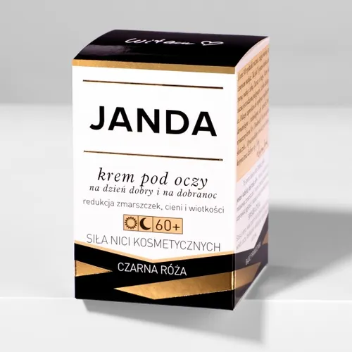 Janda Siła Nici Kosmetycznych, Krem pod oczy 60+ na dzień dobry i na dobranoc - 2