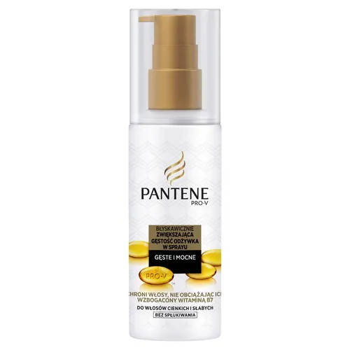 Pantene Pro-V, Gęste i Mocne, Błyskawicznie zwiększająca gęstość odżywka w sprayu