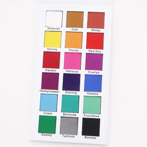 Certifeye The Tropical Wonders Palette (Paleta cieni do powiek) - 2