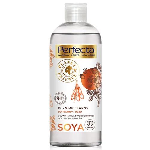 Perfecta Planet Essence SOYA, Płyn micelarny do twarzy i oczu