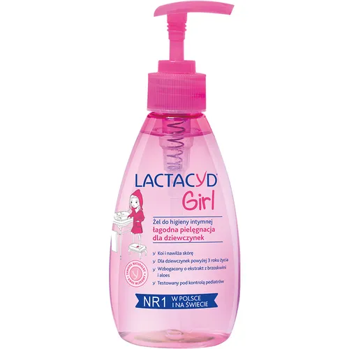 Lactacyd Girl, Żel do delikatnej i wrażliwej skóry - 1