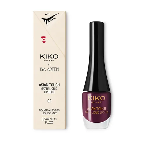 Kiko Milano Asian Touch, Matte Liquid Lipstick (Matowa pomadka w płynie) - 1