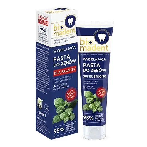 Bio Madent Wybielająca pasta do zębów dla palaczy