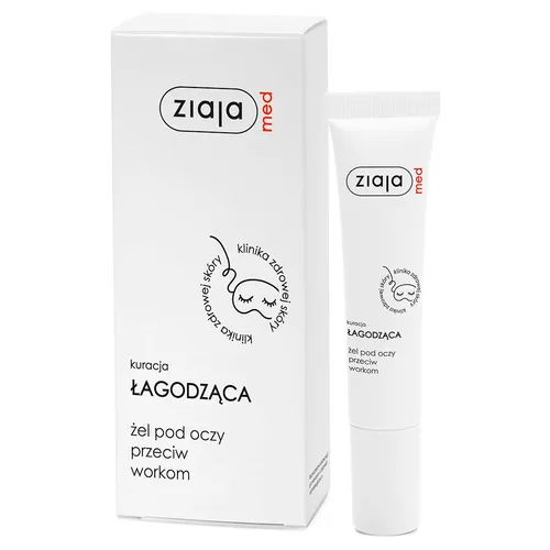 Ziaja Kuracja Łagodząca, Żel pod oczy przeciw workom