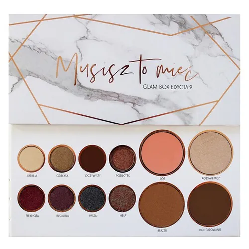 Glam Shop GlamBOX, Edycja IX Musisz to Mieć, Paleta do makijażu