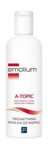 Emolium A-Topic, Trójaktywna emulsja do kąpieli - 1