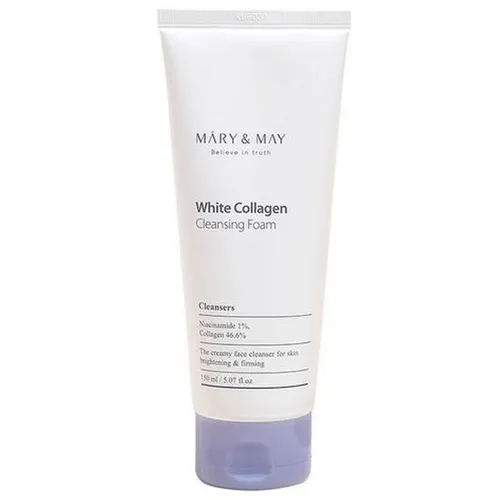 Mary & May White Collagen Cleansing Foam (Pianka oczyszczająca z białym kolagenem)