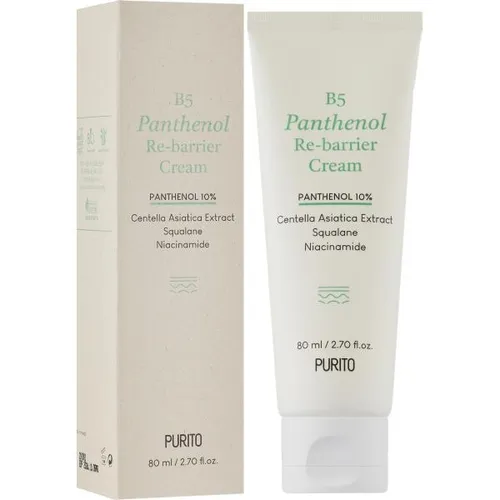 Purito Seoul B5 Panthenol Re-barrier Cream (Odbudowująco-nawilżający krem do twarzy z pantenolem)