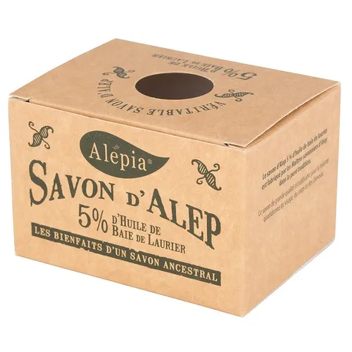 Alepia Savon d`Alep 5% Laurier (Mydło Alep 5% oleju Laurie) - 1