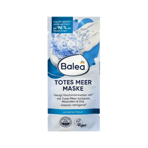 Balea Totes Meer Maske (Intensywnie oczyszczająca maseczka do twarzy z minerałami z Morza Martwego (nowa wersja))
