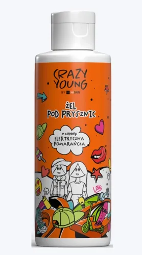 Crazy Young Żel pod prysznic `Elektryczna Pomarańcza`