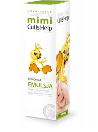 CutisHelp Mimi, Konopna emulsja myjąca do ciała i włosów - 1