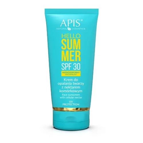 Apis Hello Summer, Krem do opalania twarzy z nektarem komórkowym SPF 30