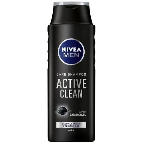 Nivea Men, Active Clean, Care Shampoo (Pielęgnujący szampon do włosów)