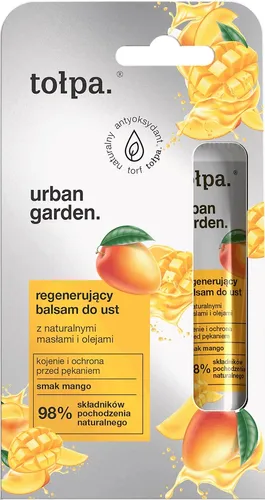 Tołpa Urban Garden, Regenerujący balsam do ust `Mango` - 1