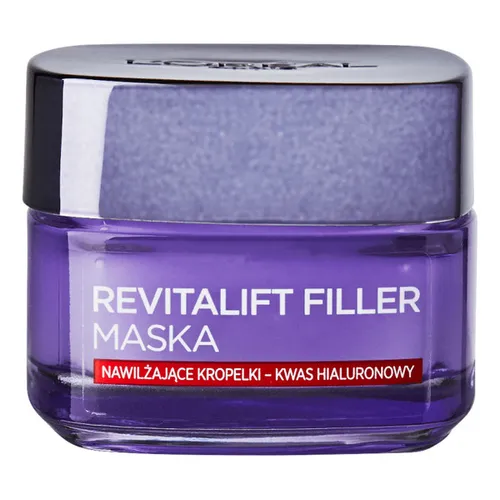 L'Oreal Paris Revitalift Filler [+ Kwas hialuronowy], Hyaluromaska na noc - 4