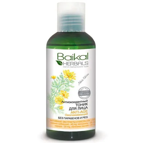 Baikal Herbals Tonik do twarzy odmładzający