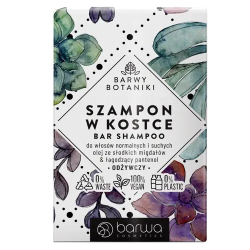 Barwa Barwy Botaniki, Odżywczy szampon do włosów w kostce
