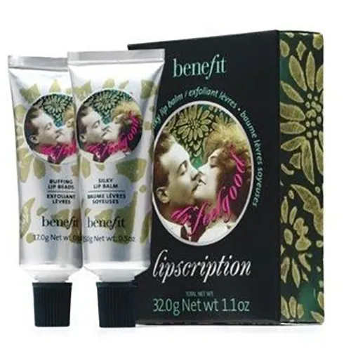 BeneFit Lipscription (Zestaw do ust - peeling i balsam)