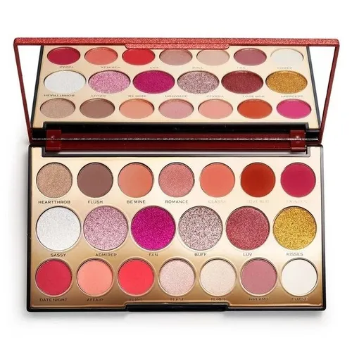 Revolution Beauty (Makeup Revolution) Precious Stone, Ruby Crush Eyeshadow Palette (Paleta cieni do powiek) - 1