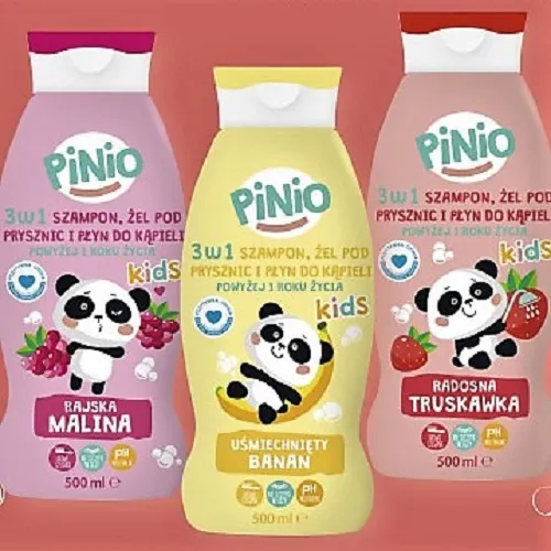 Global Cosmed Pinio, 3 w 1 Szampon, żel pod prysznic i płyn do kąpieli (rózne rodzaje)