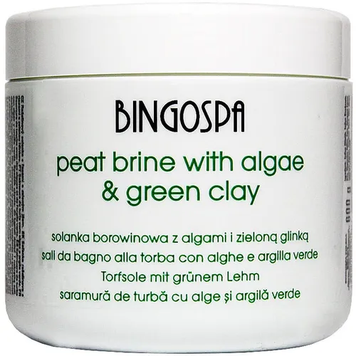 BingoSpa Solanka borowinowa z algami i zieloną glinką