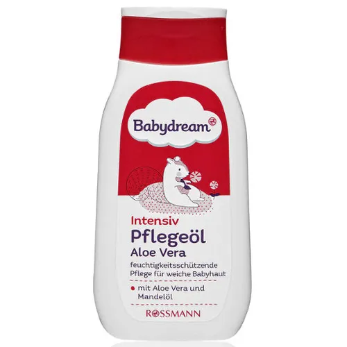 Babydream Intensiv Pflegeol Aloe Vera (Olejek pielęgnacyjny z aloesem) - 2