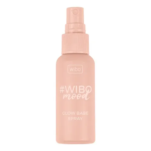 Wibo #Wibomood, Glow Babe Spray (Utrwalający spray do makijażu z efektem świetlistego wykończenia)