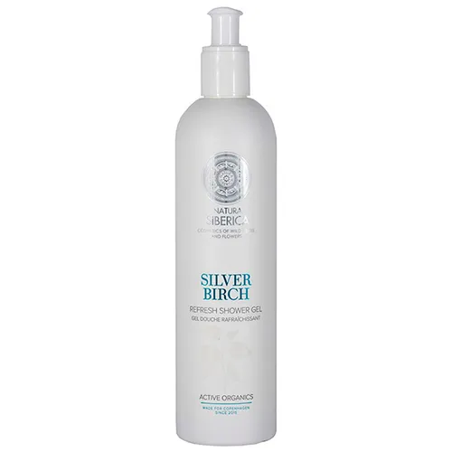 Natura Siberica Silver Birch, Refresh Shower Gel (Odświeżający żel pod prysznic `Srebrna brzoza`)