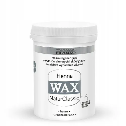 Laboratorium Pilomax Henna Wax, Regenerująca maska do włosów ciemnych (nowa wersja)