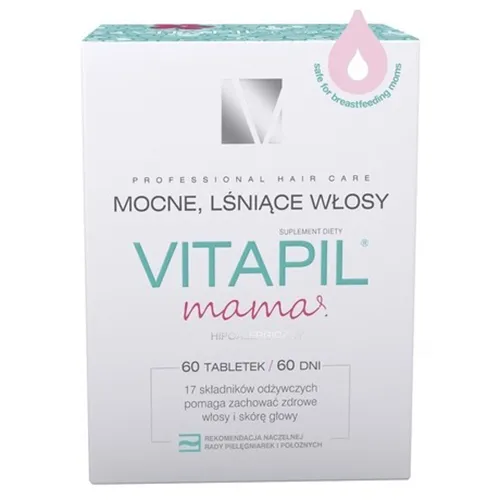 Vitapil Mama, Mocne, lśniące włosy, Biotyna + Bambus - 1