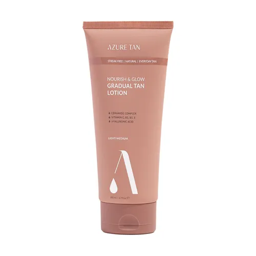 Azure Tan Nourish & Glow, Gradual Tan Lotion (Stopniowo opalający balsam do ciała) - 2