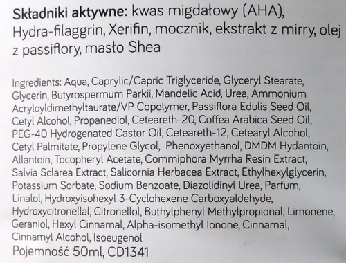 Chantarelle Normacell, Mandelic Acid Night Cream (Krem na noc z kwasem migdałowym 2% do cery mieszanej) - 2