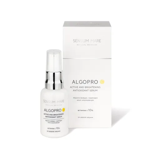 Sensum Mare Dermocosmetics Algopro C, Active and Brightening Antioxidant Serum (Aktywnie działające, rozjaśniające serum antyoksydacyjne z witaminą C 10%)