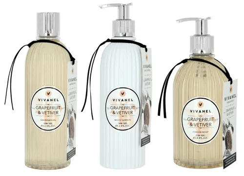 Vivian Gray Vivanel, Grapefruit & Vetiver, Cream Soap (Kremowe mydło w płynie o zapachu gejpfruta i wetiwerii) - 2