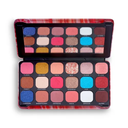 Revolution Beauty (Makeup Revolution) Forever Flawless, Flamboyance Flamingo Eyeshadow Palette (Paleta cieni do powiek) - 2
