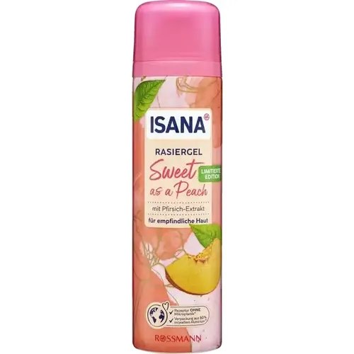 Isana Sweet as a Peach, Rasiergel (Żel do golenia)