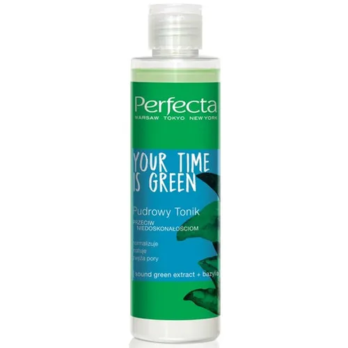 Perfecta Your Time is Green, Pudrowy tonik przeciw niedoskonałościom