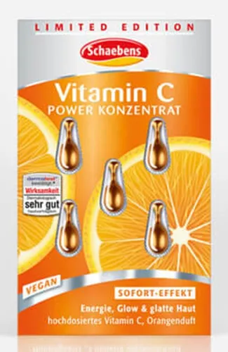 Schaebens Vitamin C Power Konzentrat (Ampulki z witamina C)