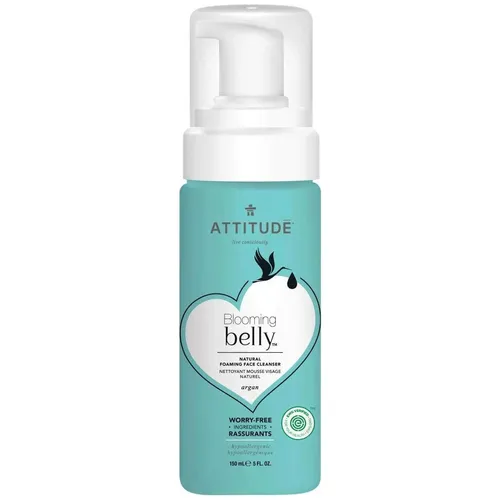 Attitude Blooming Belly, Natural Foaming Face Cleanser (Pianka do oczyszczania twarzy)