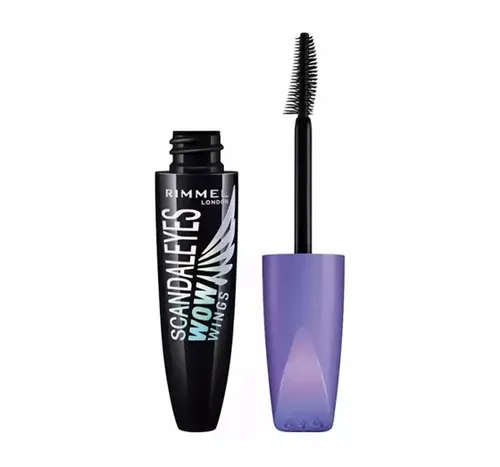 Rimmel Scandaleyes Wow Wings Extreme Black Mascara (Tusz do rzęs)